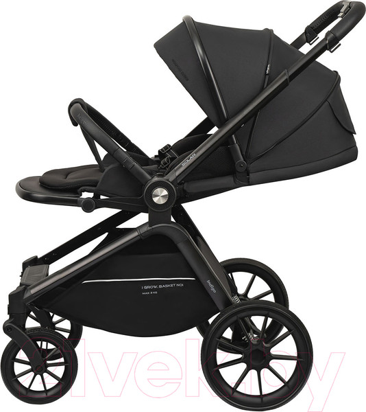Изображение товара Детская универсальная коляска INDIGO Solar 2 в 1 (черный)