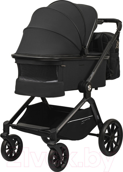 Изображение товара Детская универсальная коляска INDIGO Solar 2 в 1 (черный)