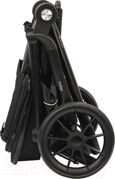 Изображение товара Детская универсальная коляска INDIGO Solar 2 в 1 (черный)