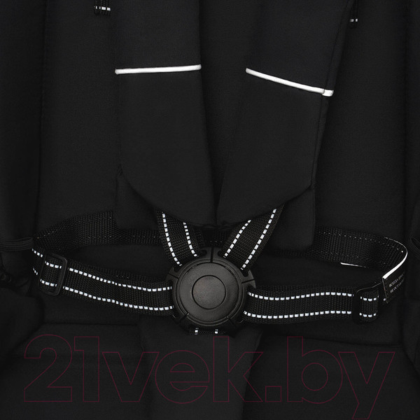 Изображение товара Детская универсальная коляска INDIGO Solar 2 в 1 (черный)