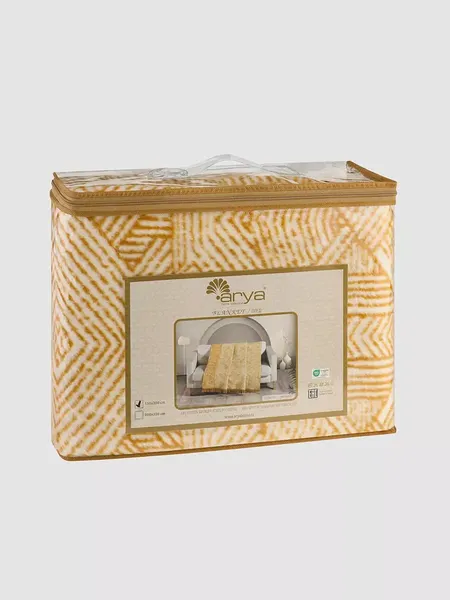 Изображение товара Плед Arya Graphic Хлопок (200x220, оранжевый)