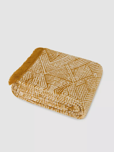 Изображение товара Плед Arya Graphic Хлопок (200x220, оранжевый)