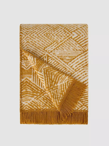 Изображение товара Плед Arya Graphic Хлопок (200x220, оранжевый)