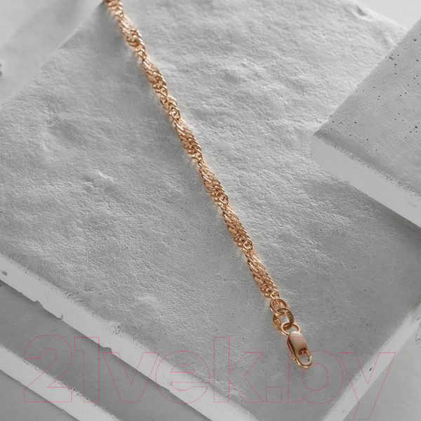 Изображение товара Браслет из розового золота ZORKA 612028ГПГ.050.14K.R (19см)