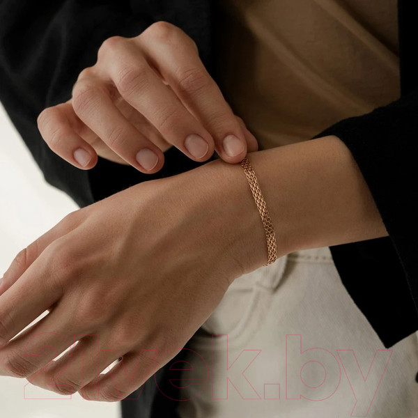 Изображение товара Браслет из розового золота ZORKA 612073Г.035.14K.R (18см)