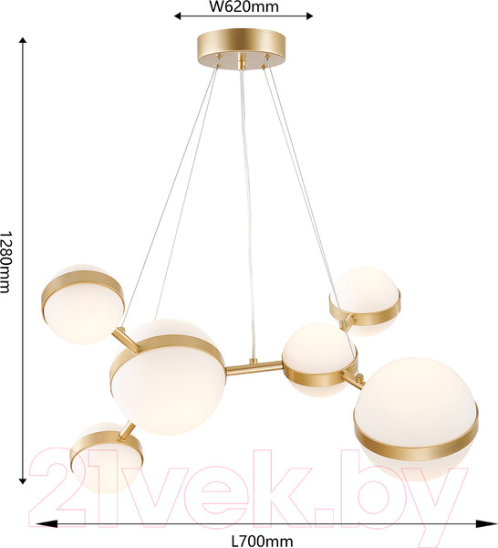 Изображение товара Люстра FAVOURITE 4448-6P