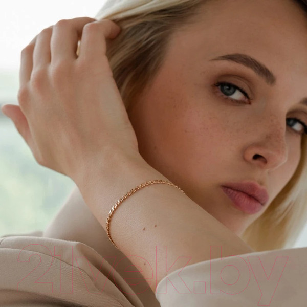 Изображение товара Браслет из розового золота ZORKA 612076ГПГ.050.14K.R (20см)