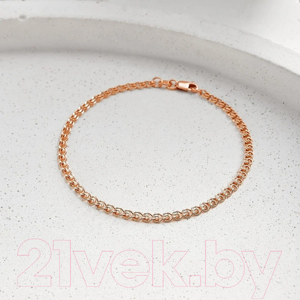 Изображение товара Браслет из розового золота ZORKA 612087ГПГ.060.14K.R (17см)