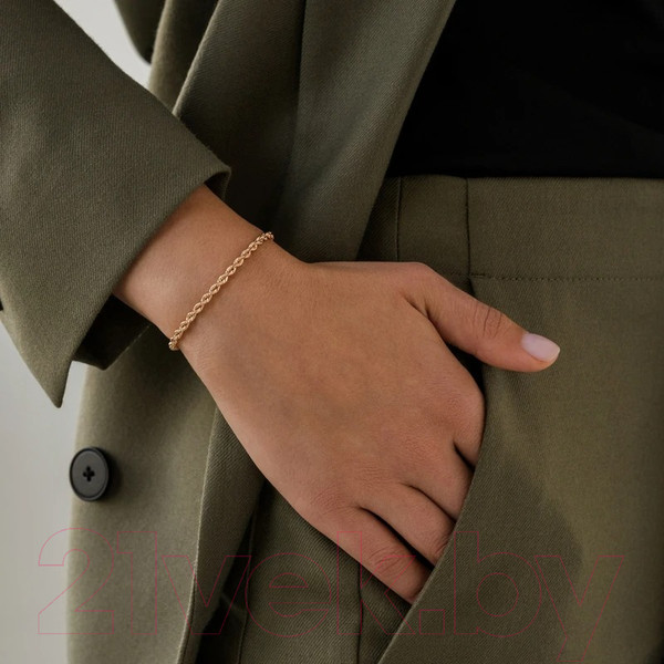 Изображение товара Браслет из розового золота ZORKA 612099Г.057.14K.R (17см)