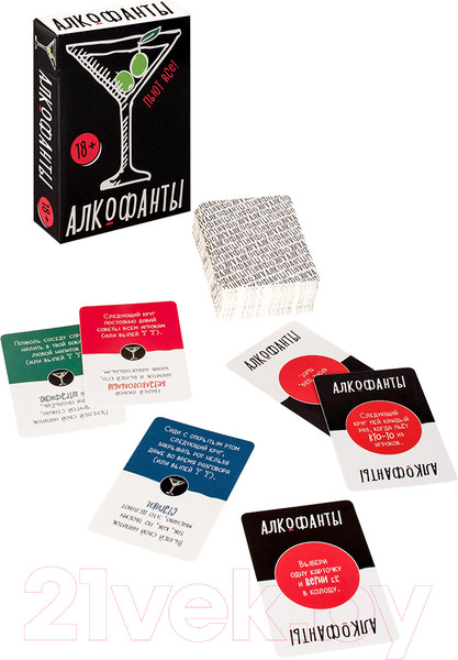 Изображение товара Настольная игра Dream Makers Алкофанты 18+ / 2203C