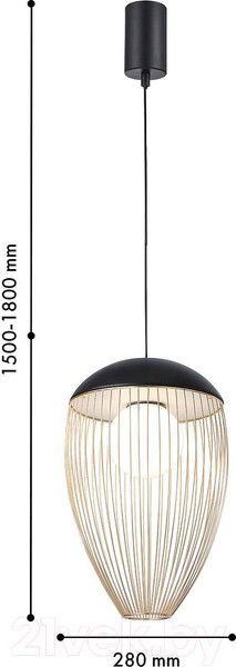 Изображение товара Потолочный светильник FAVOURITE 4241-1P