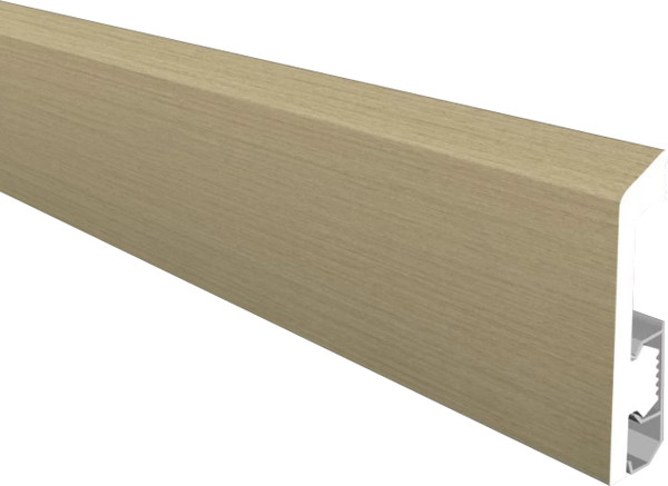 Изображение товара Плинтус КТМ-2000 Дюрополимер ПВБ80-018В (2м, дуб натуральный)