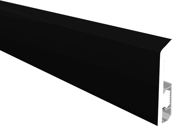 Изображение товара Плинтус КТМ-2000 Дюрополимер ПВБ80-311В (2м, черный софт)