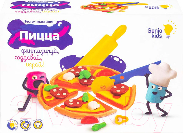 Изображение товара Набор для лепки Genio Kids Пицца / TA2041 