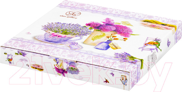 Изображение товара Ваза-этажерка Elan Gallery Лаванда / 420608