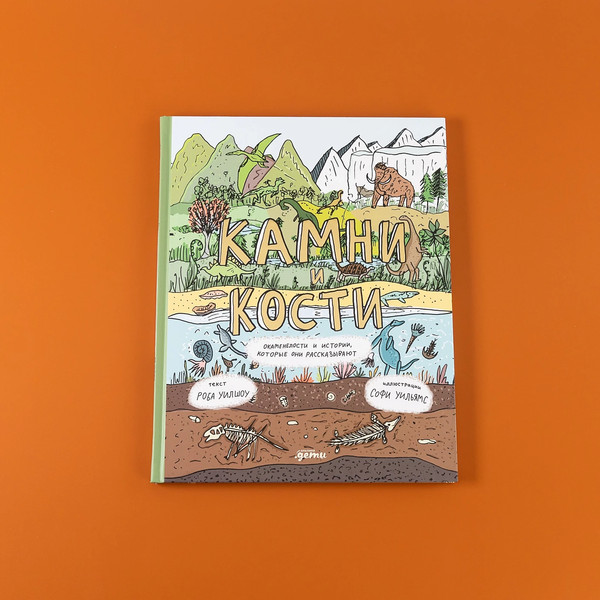 Изображение товара Книга Альпина Камни и кости (Уилшоу Роб, Уильямс Софи)