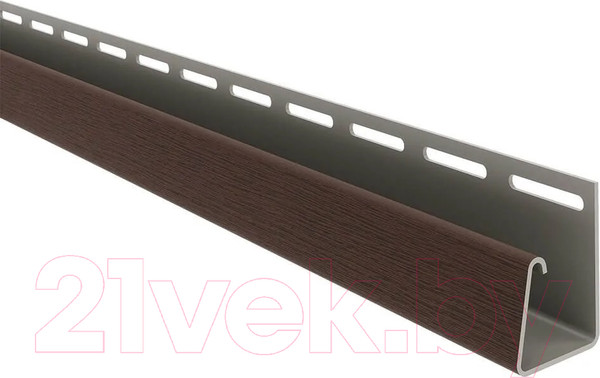 Изображение товара J-профиль Технониколь 4523598 (темно-коричневый)