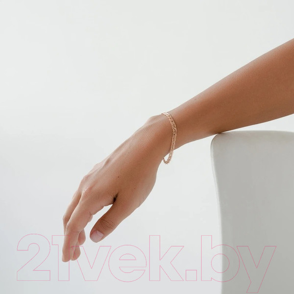 Изображение товара Браслет из розового золота ZORKA 612203ГПГ.050.14K.R (19см)