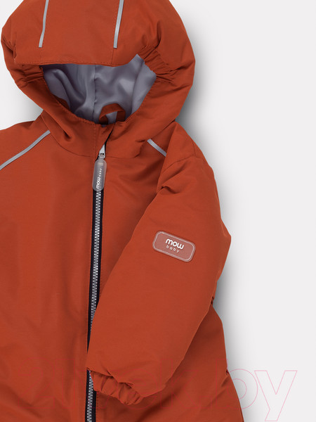 Изображение товара Комбинезон прогулочный детский MOWbaby Lappy / 157/7-86 (оранжевый, р.86)