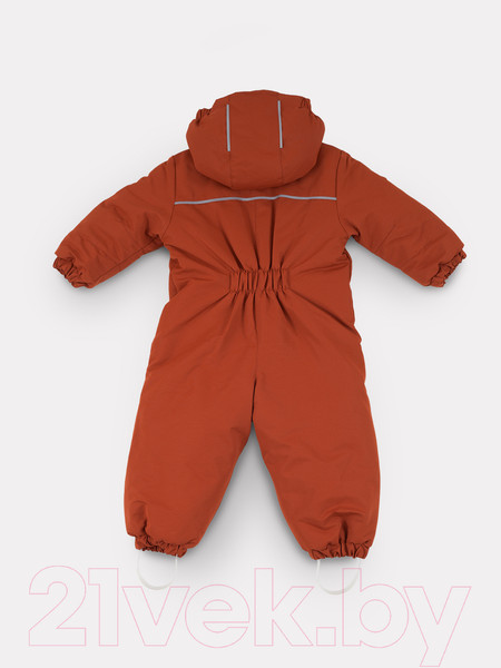 Изображение товара Комбинезон прогулочный детский MOWbaby Lappy / 157/7-86 (оранжевый, р.86)