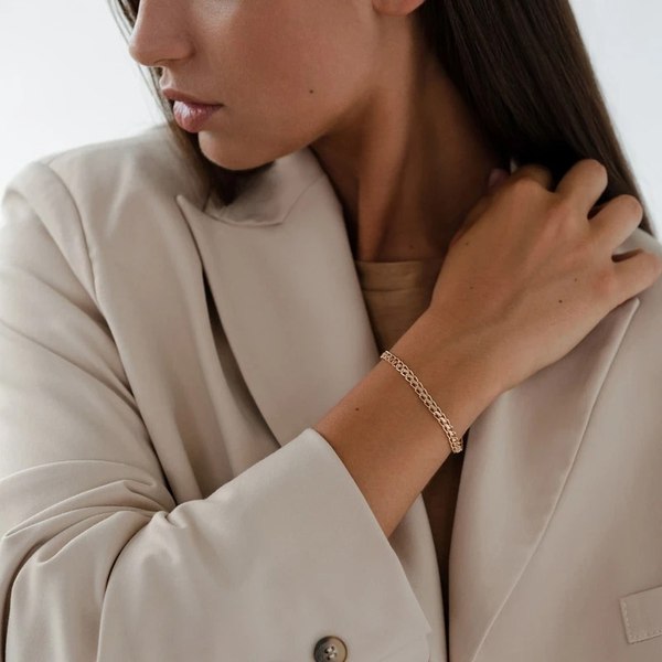 Изображение товара Браслет из розового золота ZORKA 612320ГПГ.070.14K.R (21см)