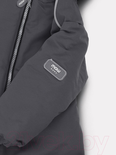 Изображение товара Комбинезон прогулочный детский MOWbaby Lappy / 157/8-86 (серый, р.86)