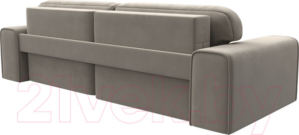 Изображение товара Диван угловой Лига Диванов Лига-029 левый / 121917L (микровельвет бежевый)