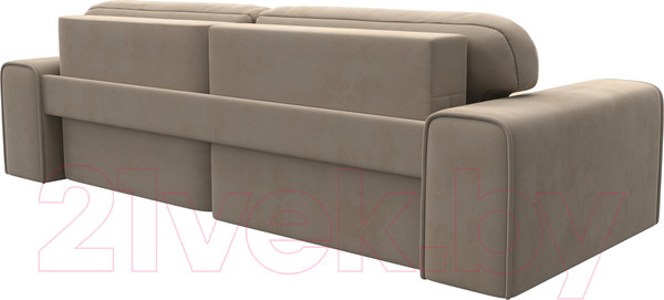 Изображение товара Диван угловой Лига Диванов Лига-029 левый / 121924L (велюр бежевый)