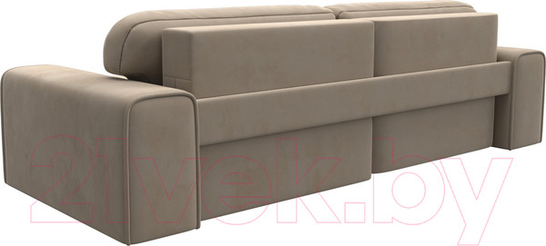 Изображение товара Диван угловой Лига Диванов Лига-029 правый / 121924 (велюр бежевый)