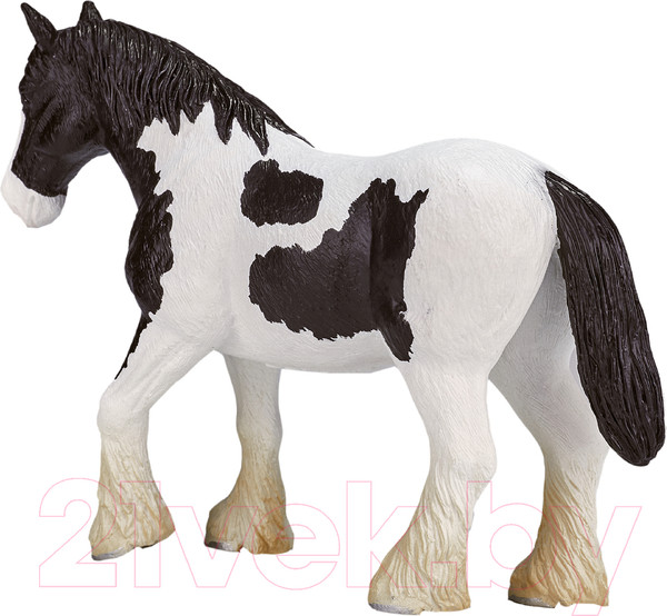 Изображение товара Фигурка коллекционная Konik Лошадь Клейдесдаль / AMF1132 (черный/белый)