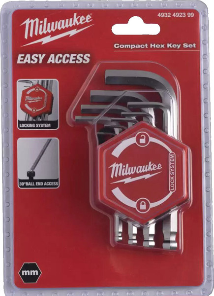 Изображение товара Набор ключей Milwaukee Compact / 4932492399 (9шт)