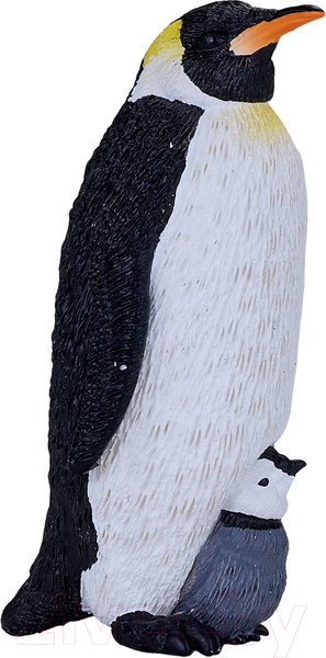 Изображение товара Фигурка коллекционная Konik Императорский пингвин с пингвиненком / AMS3029