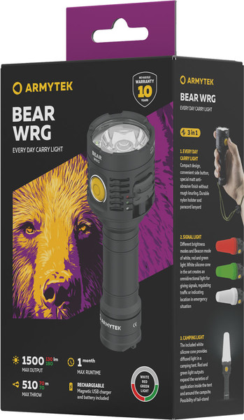 Изображение товара Фонарь Armytek Bear WRG / F09901C