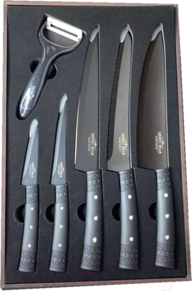 Изображение товара Набор ножей Merry Bear Home Decor GS-06A010A