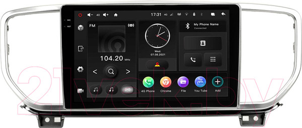 Изображение товара Бездисковая автомагнитола Incar ARN2-1810-6