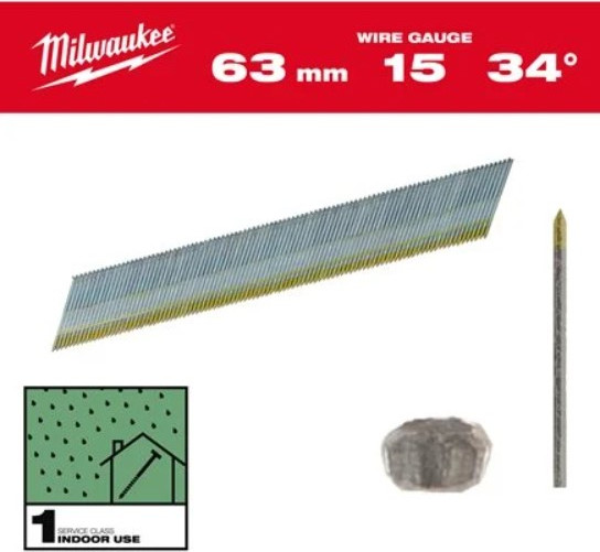 Изображение товара Гвоздь финишный Milwaukee 4932492578