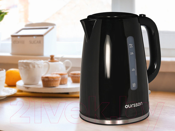 Изображение товара Электрочайник Oursson KE1714P/BL