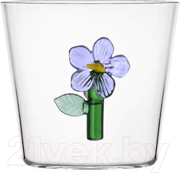 Изображение товара Стакан Ichendorf Milano Botanica 09354031 (лиловый цветок)