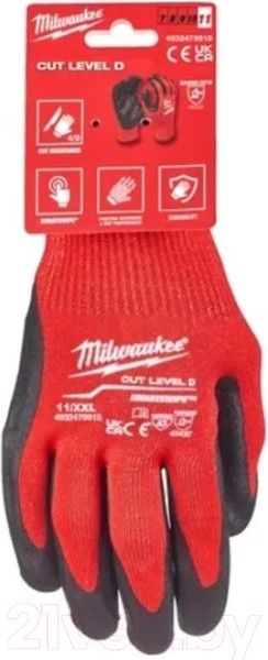 Изображение товара Перчатки защитные Milwaukee 4932479915 (11/XLL)