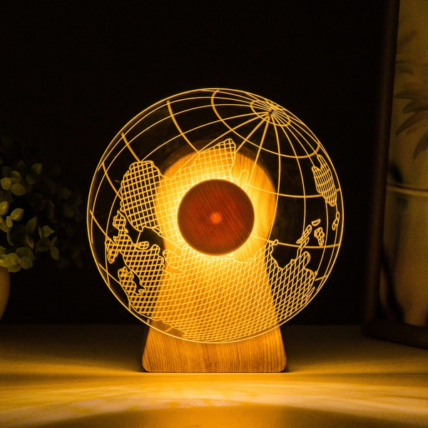 Изображение товара Ночник Risalux Глобус / 9809243