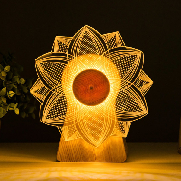 Изображение товара Ночник Risalux Цветок / 9809240