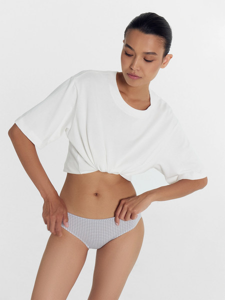 Изображение товара Трусы женские Mark Formelle 412404 (р.102, серая гусиная лапка-1)