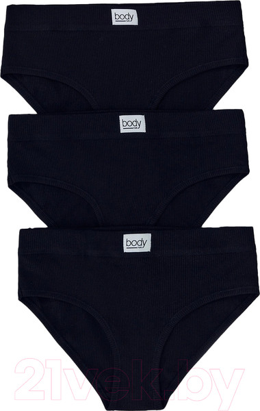 Изображение товара Комплект женских трусов Mark Formelle 412491-3 (р.102, черный/декор)