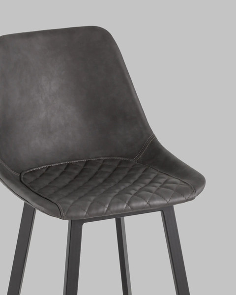 Изображение товара Стул барный Stool Group Texas / 9085C MAP/7 (экокожа серый)
