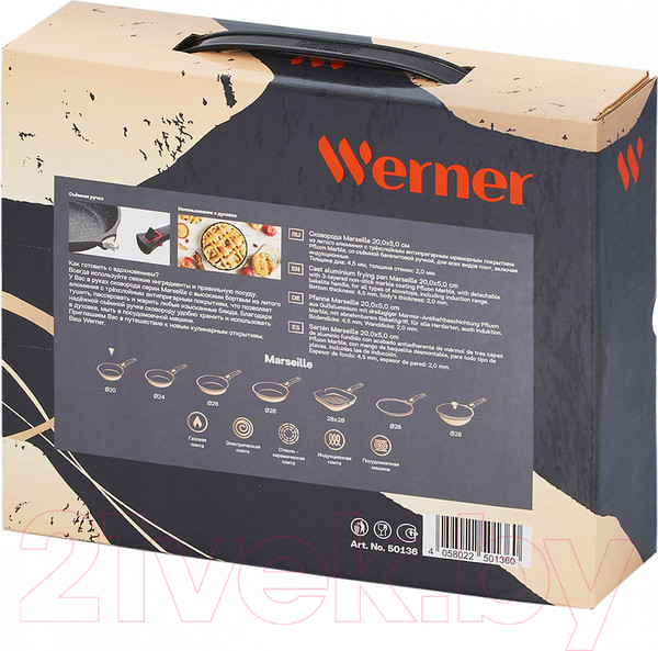 Изображение товара Сковорода Werner Marseille 50136
