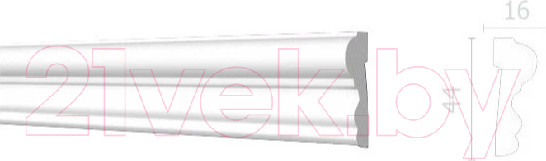 Изображение товара Молдинг Decor-Dizayn DD400 (44x16x2000)