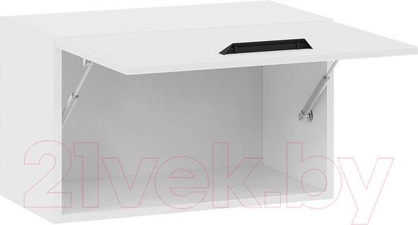 Изображение товара Шкаф под вытяжку ТриЯ Тиана 1В6Г (белый/белый супермат)