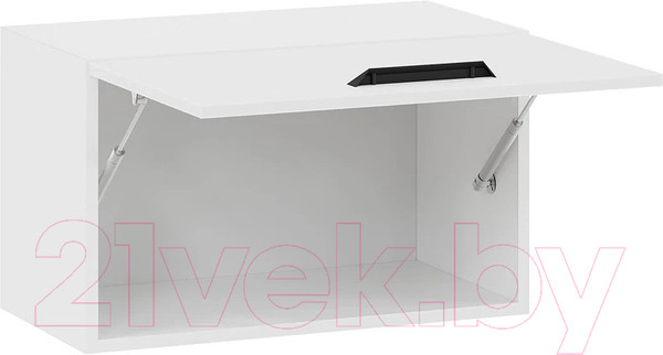 Изображение товара Шкаф навесной для кухни ТриЯ Тиана 1В6ГП (белый/белый супермат)