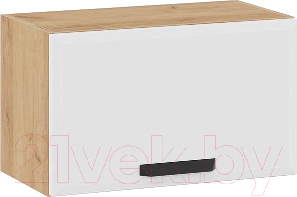 Изображение товара Шкаф навесной для кухни ТриЯ Тиана 1В6ГП (дуб крафт золотой/белый супермат)