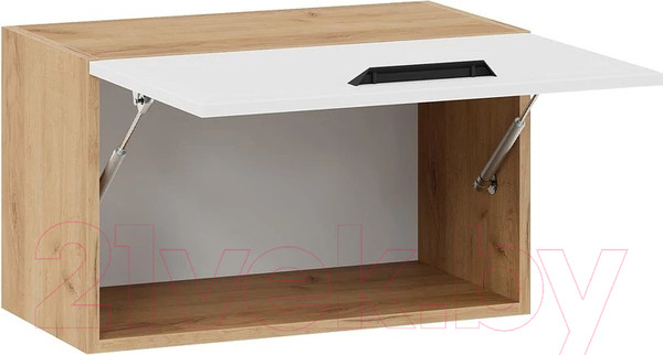 Изображение товара Шкаф навесной для кухни ТриЯ Тиана 1В6ГП (дуб крафт золотой/белый супермат)